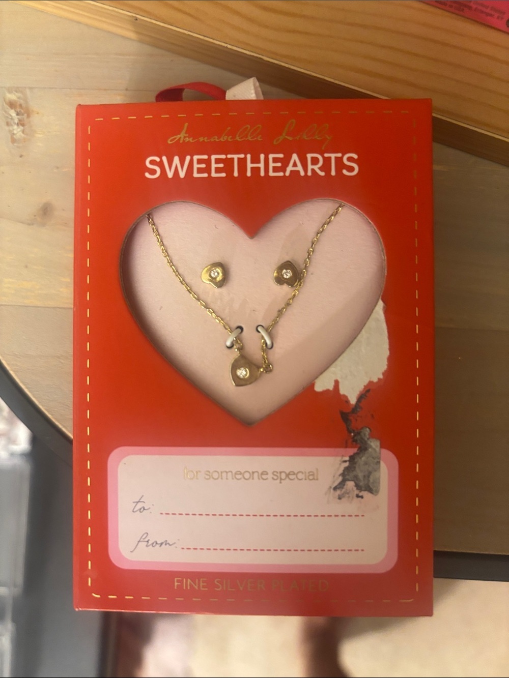 Annabelle Lilly SWEETHEART For Someone Special Earrings & Necklace
